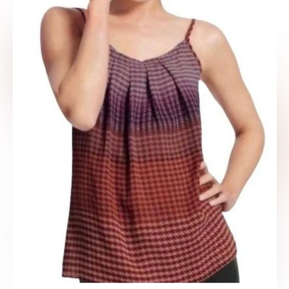 CAbi Houndstooth lined cami - Picture 1 of 4